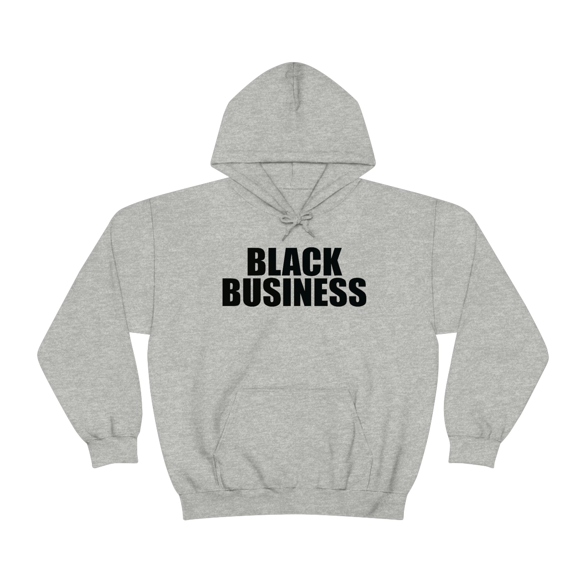 Black Business Hoodie