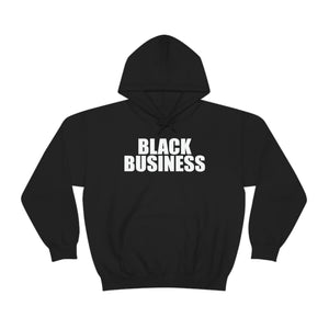 Black Business Hoodie