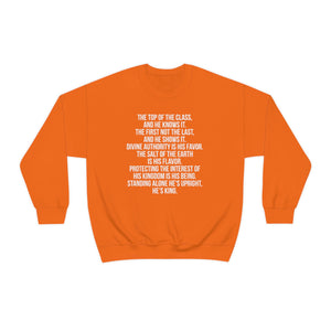 King's Poem Crewneck Sweatshirt